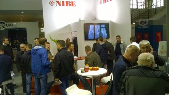 Nibe-Biawar na targach Instalacje 2016 w Poznaniu