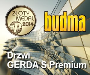 Drzwi Gerda Premium S nagrodzone na Targach Budma 2014.