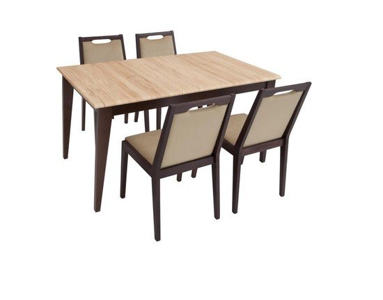 Stół i krzesła Bari