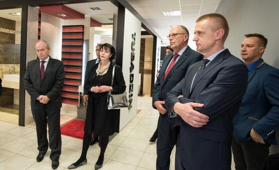 Siedzibę firmy Ceramika Tubądzin odwiedzili przedstawiciele Politechniki Łódzkiej